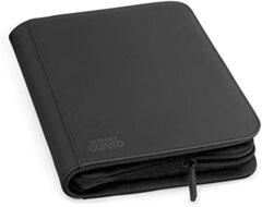 Ultimate Guard Zipfolio XenoSkin - 4 Pocket -  Black
